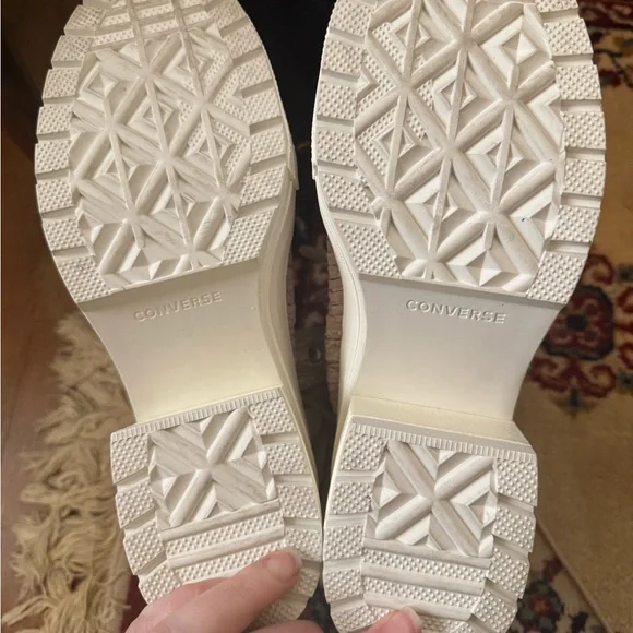 Converse Chuck 70 De Lux Satin High-Top Platform Sneakers - Picture 2 of 5